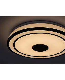 Svietidlá Rabalux 71030 stropné LED svietidlo Nikolaus, 24 W, čierna