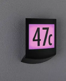 Osvetlenie domového čísla Paulmann Paulmann Padea LED s číslom domu ZigBee RGBW