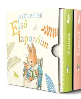 Leporelá, krabičky, puzzle knihy Nyúl Péter - Első lapozóim - Beatrix Potter