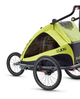 Sedačky a vozíky Cyklovozík TaXXi Elite 2 žltý