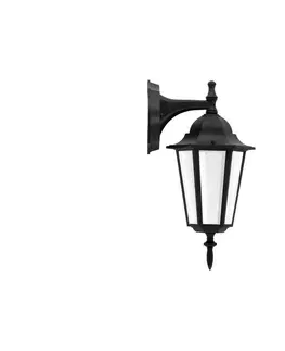 Záhradné lampy  Vonkajšie nástenné svietidlo 1xE27/20W/230V čierna 
