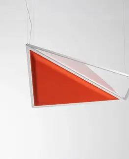 Závesné svietidlá Artemide Artemide Flexia LED závesné svietidlo, oranžová