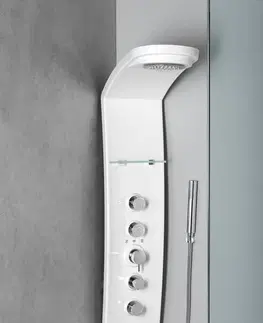 Kúpeľňa POLYSAN - LUK sprchový panel s termostat. batériou 250x1300mm, rohový 80325