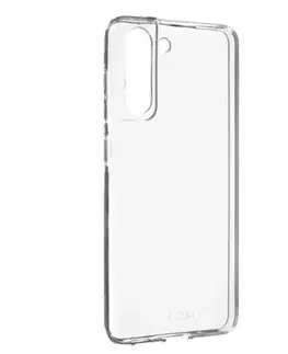 Puzdrá na mobilné telefóny FIXED TPU Gélové púzdro pre Samsung Galaxy S21 FE 5G, číre FIXTCC-722