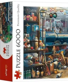 Hračky puzzle TREFL -  Puzzle 6000 - Železničná stanica