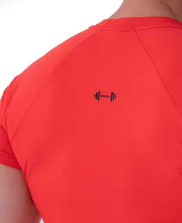 Pánske tričká Pánske funkčné tričko Nebbia 324 Red - M