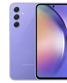 Mobilné telefóny Samsung Galaxy A54 5G, 8128GB, violet, vystavený, záruka 21 mesiacov SM-A546BLVCEUE