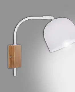 Moderné lampy do obývačky Luster Rupi Biely E27 K1