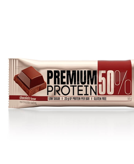 Proteíny Proteínová tyčinka Nutrend Premium Protein 50% Bar 50g kokos