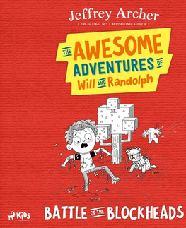 Pre deti a mládež - ostatné Saga Egmont The Awesome Adventures of Will and Randolph: Battle of the Blockheads (EN)
