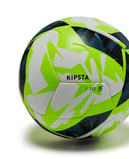 futbal Futbalová lopta F900 Fifa Quality Pro 900 tepelne lepená veľkosť 5 bielo-žltá