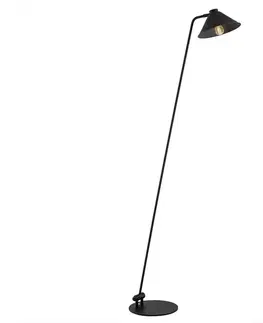 Lampy Argon Argon 4999 - Stojacia lampa GABIAN 1xE27/15W/230V čierna 