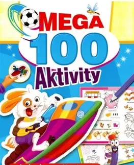 Nalepovačky, vystrihovačky, skladačky Mega 100 aktivity - zajac - Kolektív autorov