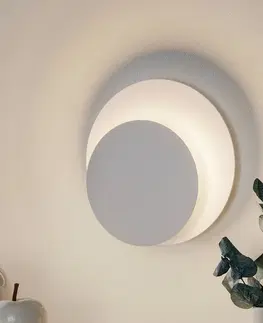Nástenné svietidlá EMIBIG LIGHTING Nástenné svietidlo Circle okrúhly tvar, biele
