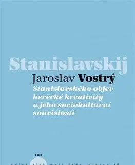 Divadlo - teória, história,... Stanislavského objev herecké kreativity a jeho sociokulturní souvislosti - Jaroslav Vostrý