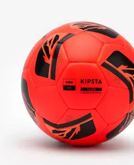 futbal Futbalová lopta Hybride Fifa Basic Club Ball veľkosť 5 červená