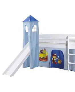 Vyvýšené detské postele Posteľ S Priestorom Na Hru