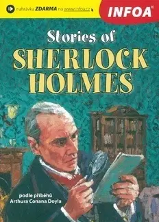 Zjednodušené čítanie Stories of Sherlock Holmes - Zrcadlová četba - Trevor Millum,Arthur Conan Doyle,neuvedený,Michaela Ženatá