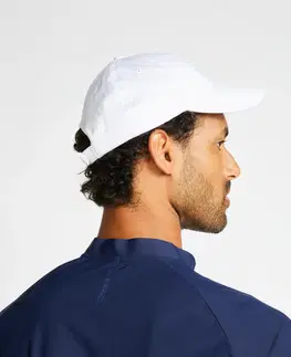 dresy Pánska golfová polokošeľa s krátkym rukávom WW900 modrá