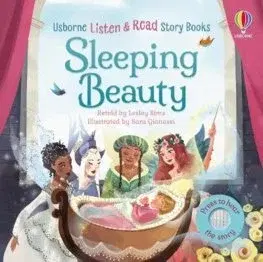 Leporelá, krabičky, puzzle knihy Listen and Read: Sleeping Beauty - Lesley Sims,Sara Gianassi
