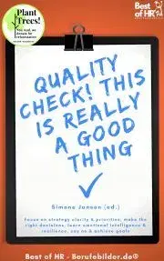 Rozvoj osobnosti Quality Check! This is really a Good Thing - Simone Janson