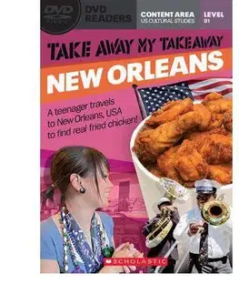 Cudzojazyčná literatúra Take Away My Takeaway: New Orleans - Readers + DVD - Vicky Shipton