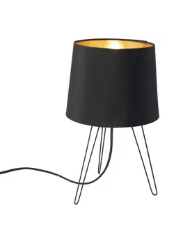 Stolove lampy Moderná stolná lampa čierna - Lofty