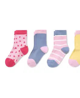 Socks Ponožky z biobavlny, 5 párov, viacfarebné