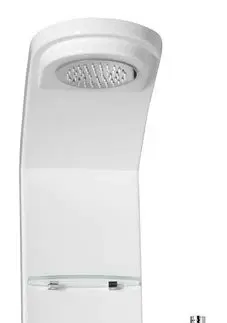 Kúpeľňa POLYSAN - LUK sprchový panel s termostat. batériou 250x1300mm, rohový 80325