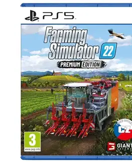 Hry na PS5 Farming Simulator 22 CZ (Premium Edition) PS5