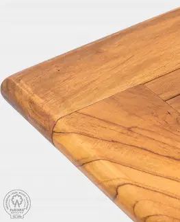 Stolčeky DEOKORK Záhradný stôl obdĺžnikový ELEGANTE (rôzne dĺžky) 200/300x120 cm
