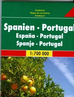 Európa Španielsko, Portugalsko mapa 1:700 tis AK0515
