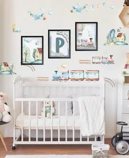 Obrazy do detskej izby Domček - obraz na stenu do izby