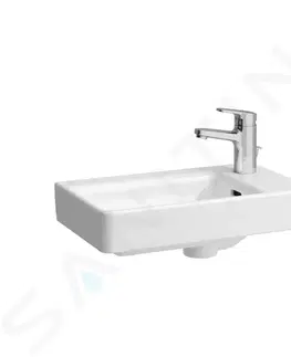 Kúpeľňa Laufen - Pro S Umývadielko, 480x280 mm, 1 otvor na batériu vpravo, biela H8159540001041