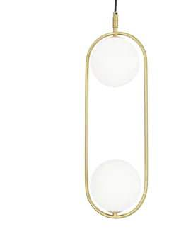 Kúpeľňa Závesná lampa CORDEL 2xG9 Candellux Čierna