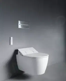 Kúpeľňa DURAVIT - SensoWash Slim Elektronická bidetová doska Slim, SoftClose, biela 611000002304300
