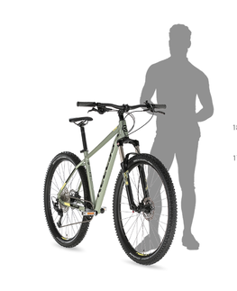 Bicykle Horský bicykel KELLYS SPIDER 10 29" - model 2023 Yellow - M (19", 175-187 cm)