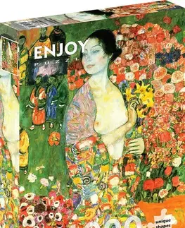 1000 dielikov Enjoy Puzzle Gustav Klimt: The Dancer 1000 Enjoy