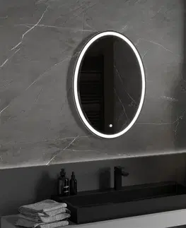 Kúpeľňa MEXEN - Elz zrkadlo s osvetlením 60 x 80 cm, LED 6000K, 9802-060-080-611-00