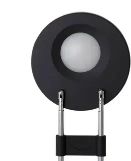 Stolové lampy na písací stôl Maul Stolová LED MAULpuck, teleskopické rameno, čierna