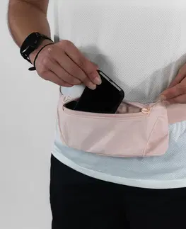 batohy Bežecký opasok na smartfón Basique 2 pre ženy aj mužov ružový