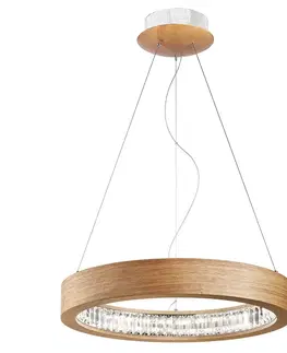 Závesné svietidlá Masiero Okrúhle závesné LED svietidlo Libe Round, 60 cm