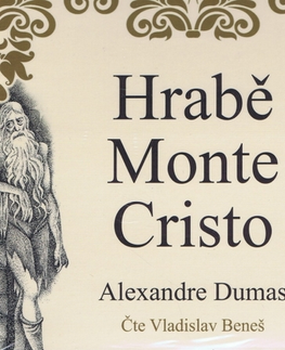 Historické romány Témbr Hrabě Monte Cristo - audiokniha CD