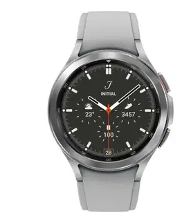Inteligentné hodinky Samsung Galaxy Watch4 Classic LTE 46mm, silver, vystavený, záruka 21 mesiacov SM-R895FZSAEUE