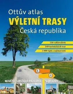 Slovensko a Česká republika Ottův atlas výletní trasy Česká republika - Kolektív autorov