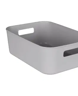 Kúpeľňové doplnky Organizér Rene 28x20x9cm šedý
