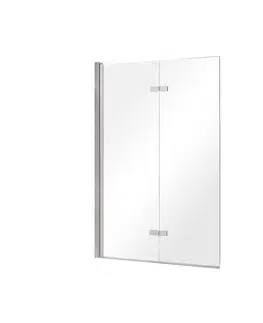 Sprchové dvere HOPA - Vaňová zástena LUMIX - Farba rámu zásteny - Hliník chróm, Rozmer A - 100 cm, Smer zatváranie - Univerzálny Ľavé / Pravé, Výplň - Číre bezpečnostné sklo - 6 mm BCLUM10CC