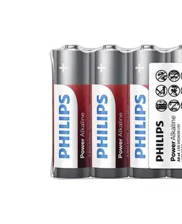 Predlžovacie káble Philips Philips LR6P4F/10 - 4 ks Alkalická batéria AA POWER ALKALINE 1,5V 2600mAh 