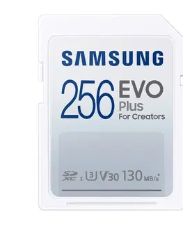 Pamäťové karty Samsung EVO Plus SDXC 256GB