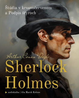 Detektívky, trilery, horory Publixing Ltd Sherlock Holmes: Štúdia v krvavočervenom a Podpis štyroch